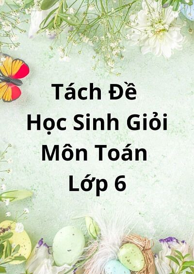 Tách Đề Học Sinh Giỏi Môn Toán Lớp 6