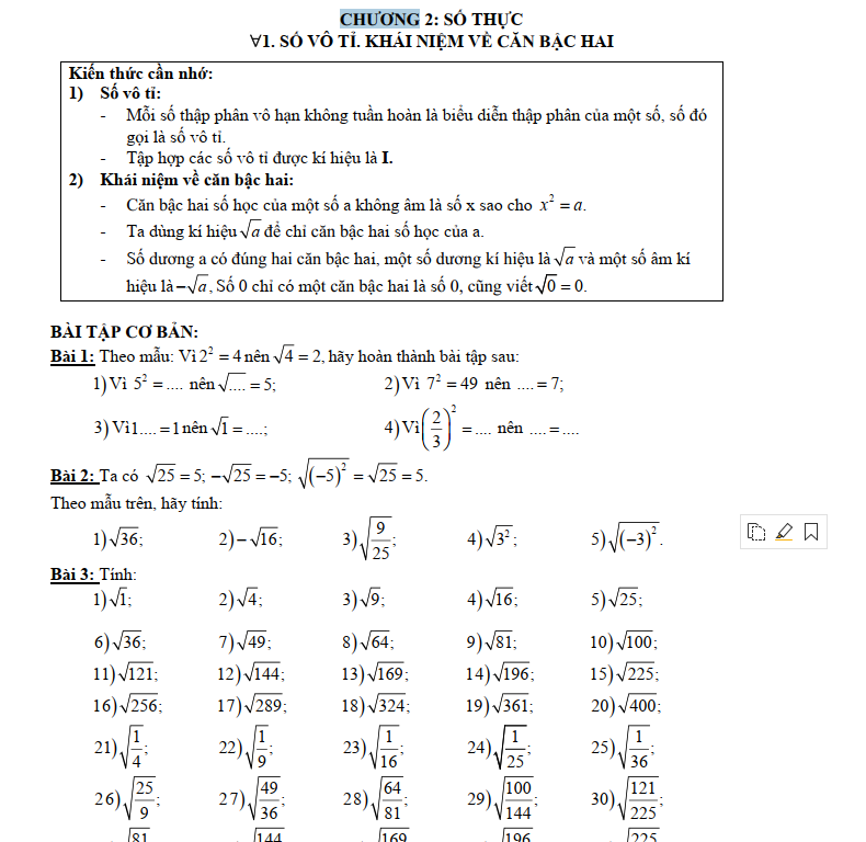 Chuyên Đề Bồi Dưỡng Môn Toán Lớp 7 Năm 2023