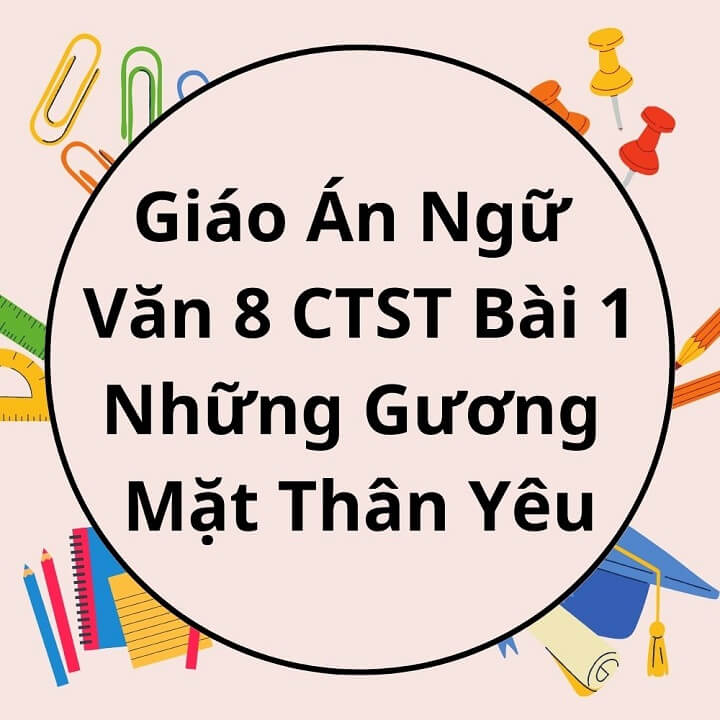 Giáo Án Ngữ Văn 8 CTST Bài 1 Những Gương Mặt Thân Yêu