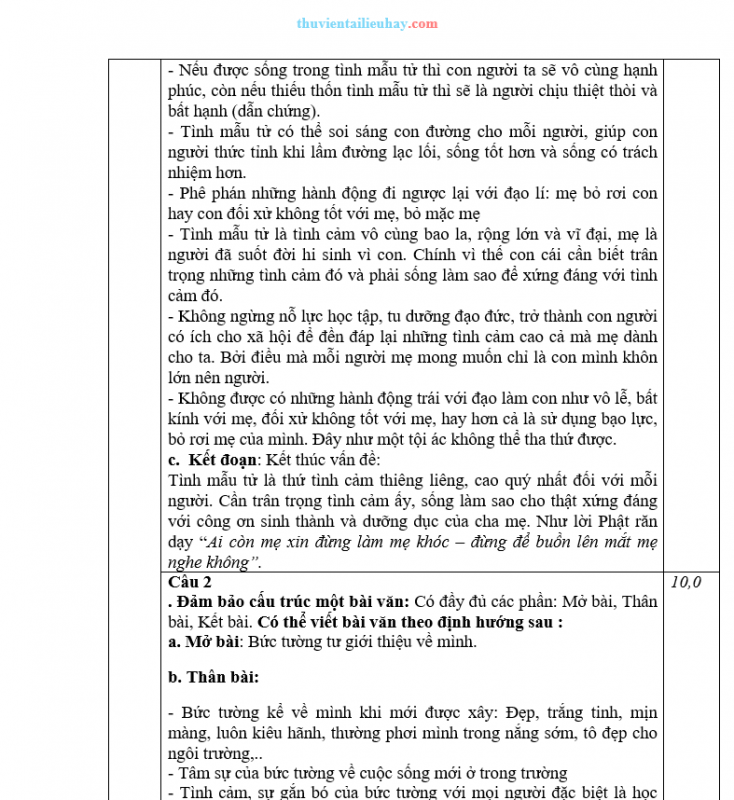 50 Đề Thi Học Sinh Giỏi Môn Ngữ Văn 6 Theo Cấu Trúc Mới