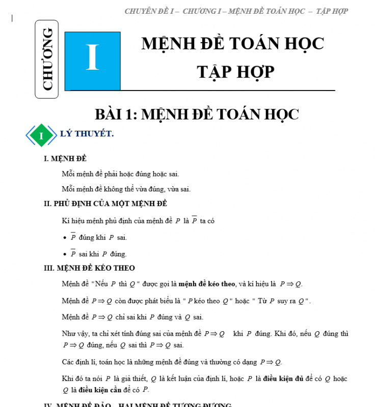 Bài Tập Môn Toán Lớp 10 Kết Nối Tri Thức