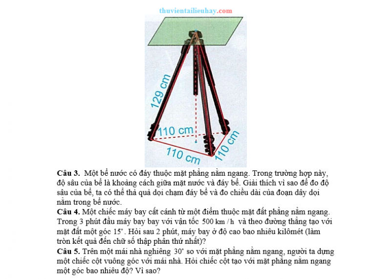 Các Dạng Bài Toán Khoảng Cách Lớp 11 Có Đáp Án